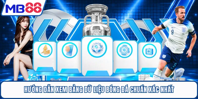 Hướng dẫn xem bảng dữ liệu bóng đá chuẩn xác nhất