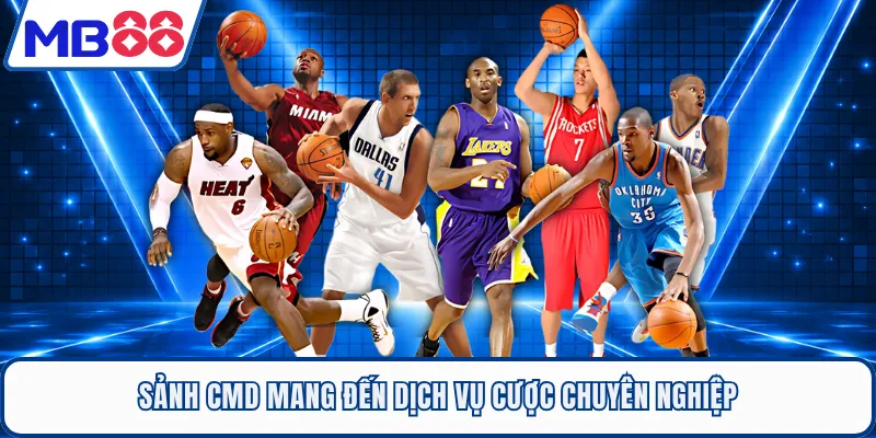 Sảnh CMD mang đến dịch vụ cược chuyên nghiệp